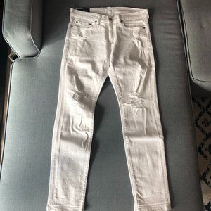 Abercrombie & Fitch Super Skinny Distressed Jeans